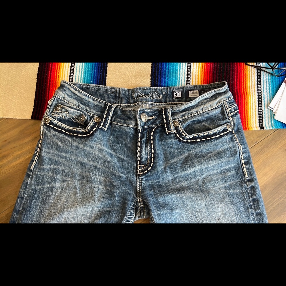 Miss Me Irene Bermuda Shorts